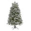 Lighted Artificial Fir Christmas Tree-838509502