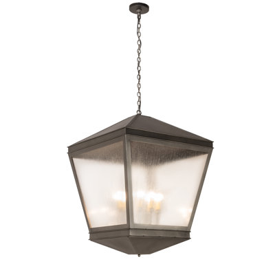 Luminaire suspendu carré 10 lumières