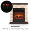 Klarstein 59.99cm W Electric Fireplace