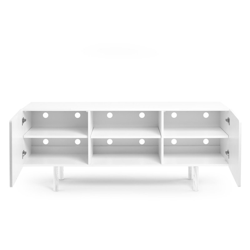 POPPIN Cleo Credenza 70", White