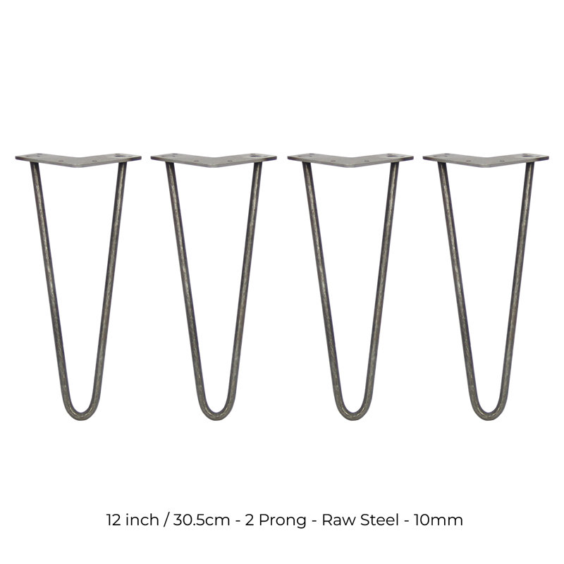 Downend Table Leg, Silver, 30.48cm H x 11cm W x 8cm D