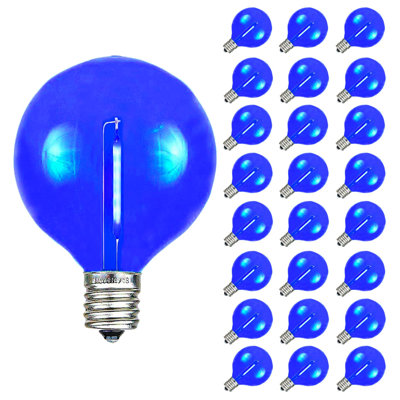 Kerstie 25 - Bulb G40 Replacement Bulb 2.25" Tall by 1.5" Wide