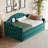 Tufted Upholstered Daybed With Trundle, USB And Type-C Charging Ports-903459872