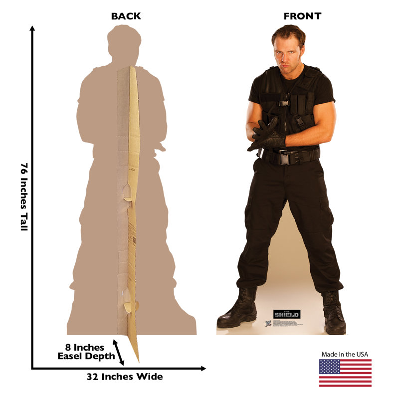 Life-Size Dean Ambrose WWE Cardboard Standup