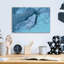 Art mural en verre épique «Cherry Blossom Look Up» par Life BeautifuLEE, 16 po x 12 po