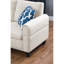 Canapé modulaire à méridienne rembourré en mousse beige - 98 po de largeur, de style lin, avec une large ouverture vers la gauche et avec. En beige. Coussins. Look moderne. 71 po x 33 po. 176,66 lb-1425422115