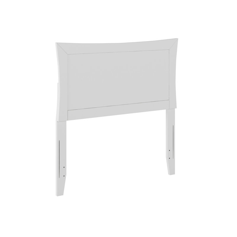 Ralls Modern Framed Panel Headboard, Twin, White