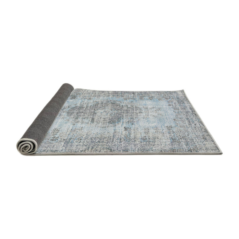 Wool Oriental Indoor Rug, Round 6'