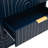 Philisma  Wood Storage Dresser with 6 Drawers and Metal Handles-241544814