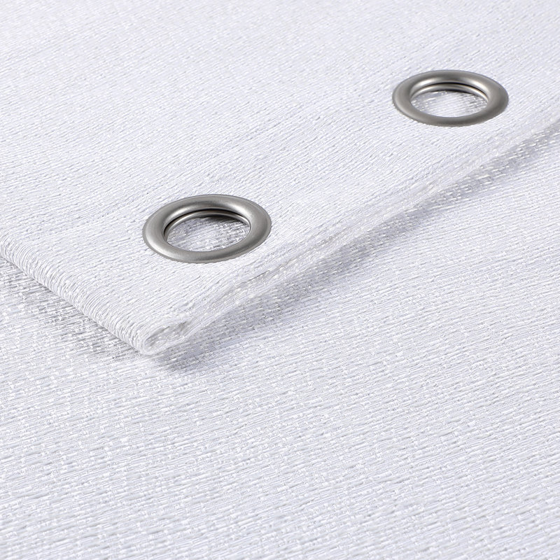 Goliath Curtain Single Panel, White, 52" W x 63" L