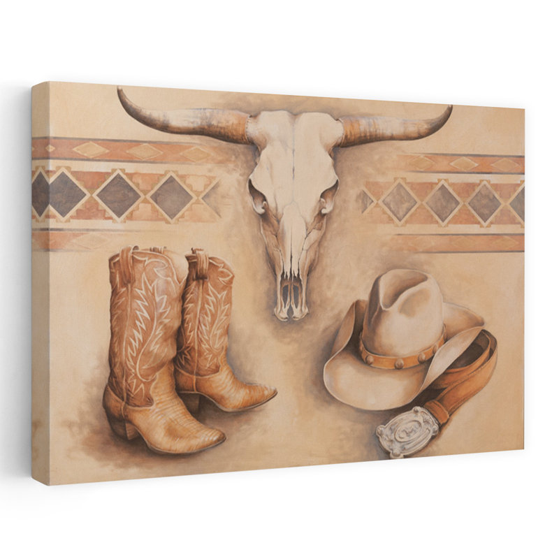 Rodeo Rebels, art contemporain abstrait, H 24 po x l 16 po