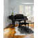 Acadia Animal Print Area Rug in Black