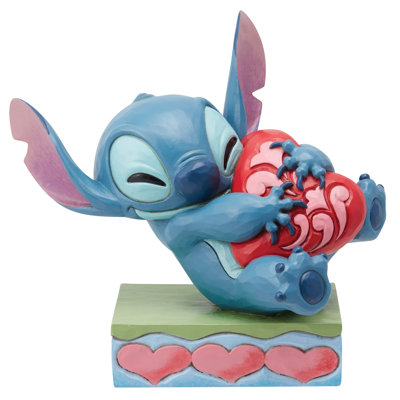 Figurine Cœur Câlin Lilo et Stitch Disney Traditions par Jim Shore, 12,7 cm