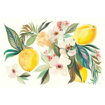 «Kerstan Citrus Summer I V2 On Canvas» par Kristy riz, reproduction