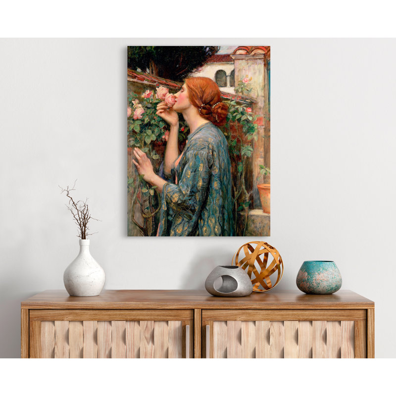 The Soul Of The Rose by John William Waterhouse - Wrapped Canvas Painting, 70cm H x 50cm W x 4cm D