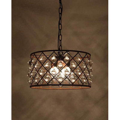 Lustree tambour 3 lumières Renay
