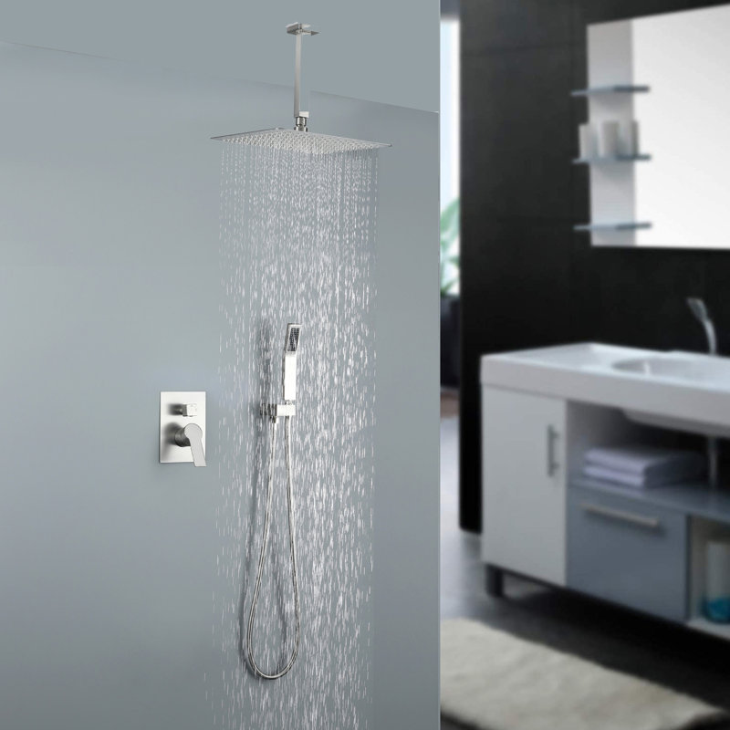 All-In-One Kit with Rough in-Valve, Brushed Nickel