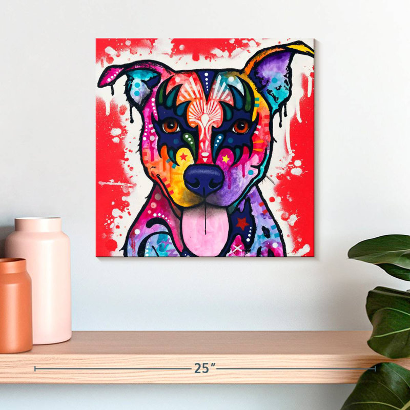 Brampt Kiss Dog, 16" H x 16" W
