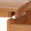 Arianna Solid Wood Outdoor Bench