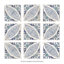Carreau de porcelaine pour plancher et mur 7-7 / 8 po x 7-7 / 8 po Magnolia