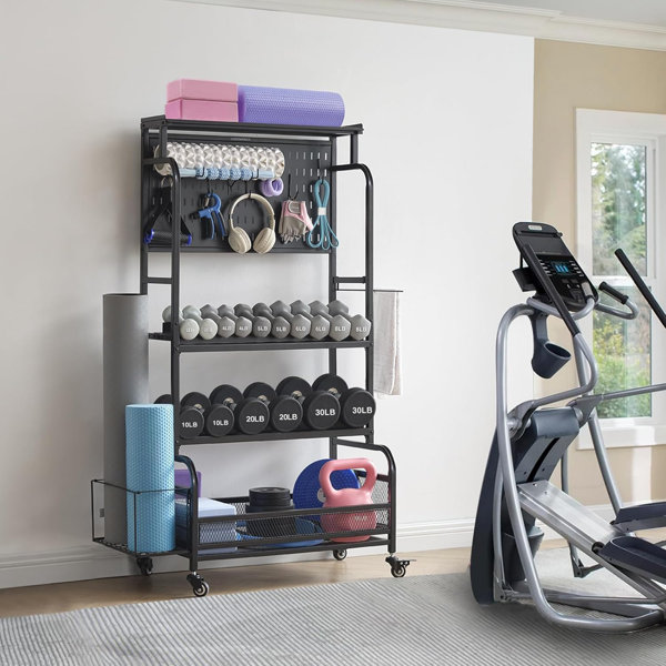 Gym Equipment Rack: Ultimate Storage Solutions for Home Gyms