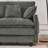 101.9-Inch Three-Seater Sofa, Made Of Cashmere Fabric, Equipped With A Movable Footstool, Modular Design, Suitable For Various Settings Such As Living Rooms, Bedrooms, And Apartments.Gray-154995364