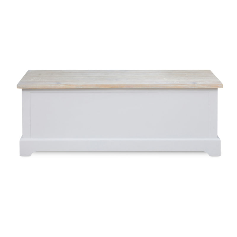 Janetzi Solid Wood Storage Bench