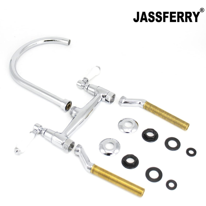 JASSFERRY Kitchen Faucet, White