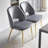 17.71'' H Velvet Upholstered Side Chair-692665372