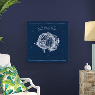 «Underwater Life» par Daphne Brissonnet, reproduction sur toile tendue
