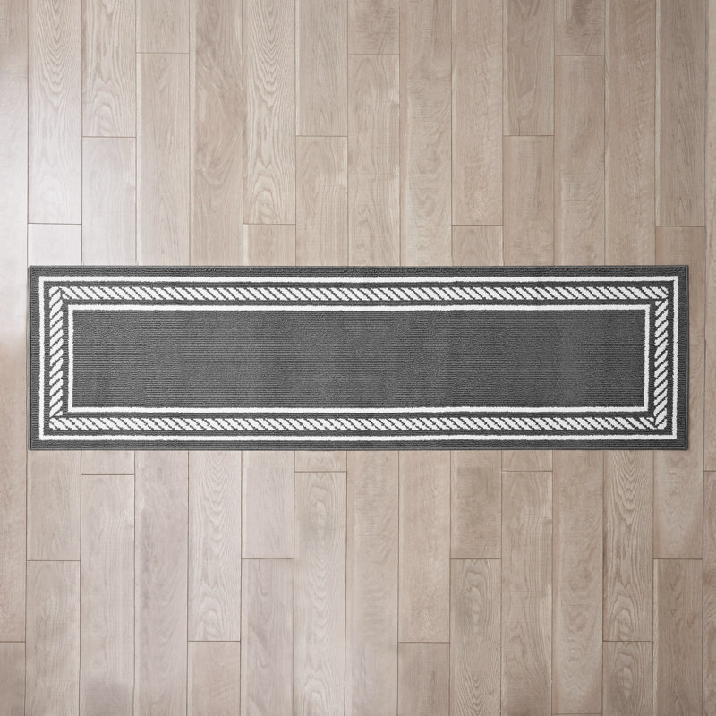 Tapis touffeté à la machine Nautica, Rectangle 2 pi 2 po x 8 pi