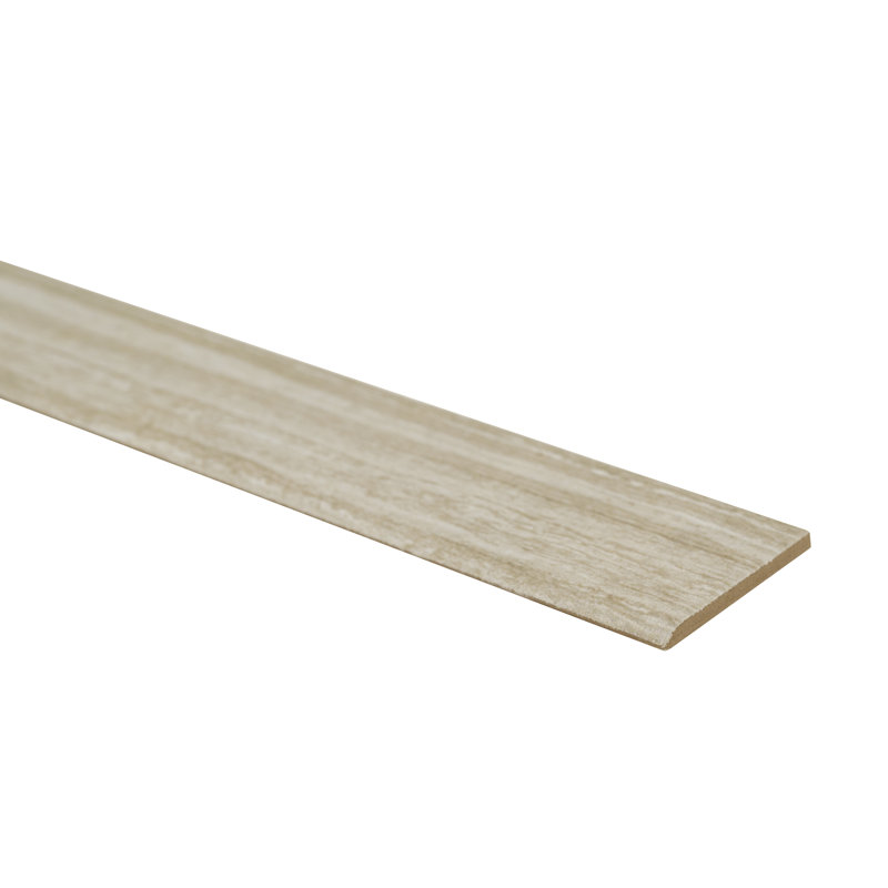 Zaretta 3 in. x 18 in. Matte Porcelain Bullnose Tile Trim, Shira