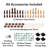Black Black 5 in 1 - Chess, Checkers, Backgammon Table, Chinese Checkers and Dice Games