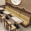 Banc rembourré en similicuir Hot Pot