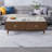 Black walnut rock table