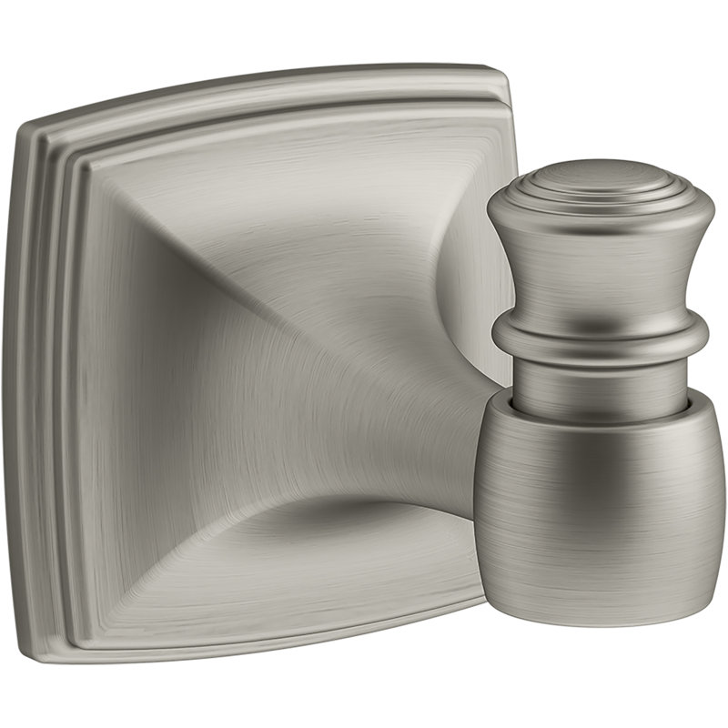 Grand Robe Hook, Vibrant Brushed Nickel