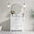 White/Brushed Nickel selected