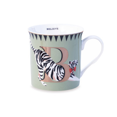 Yvonne Ellen - Gold Edition Alphabet Mug "B"