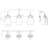 Loucks 24 in. 3-Light Farmhouse Dimmable Vanity Light with Clear Glass Shade-617287351