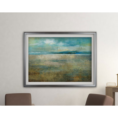 « délicieuse day », reproduction de peinture à l’acrylique encadrée