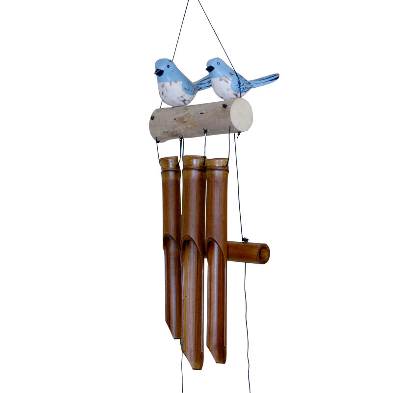 Carillon en bambou Bluebird Family