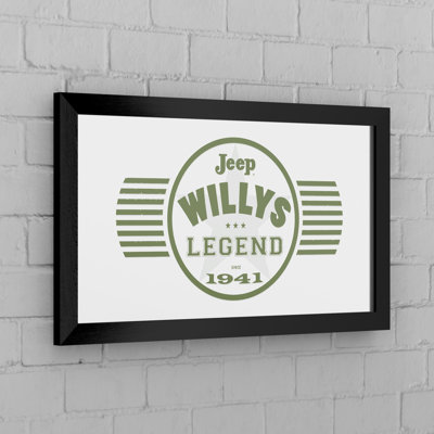 Wood Rectangle Wall Mirror