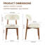 Chaise d'appoint rembourrée en bois massif-754390111