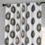Rideaux occultant pour le salon - Rideaux imprimés en coton pour grande chambre à coucher à panneau simple-289867158
