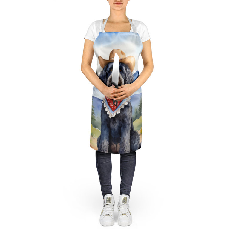No Pattern Bib Apron