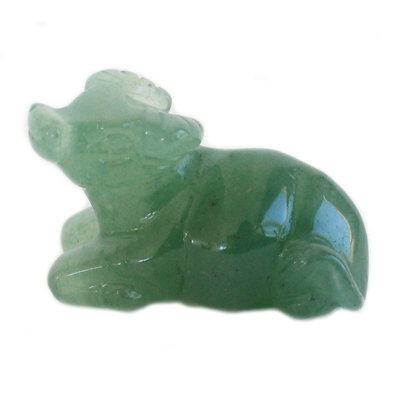 Figurine petite Jade Ox