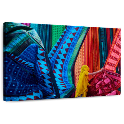 Marchelle Woman In Sari Factory