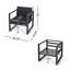 Faits saillants de la mode du salon, chaise d'appoint de style moderne