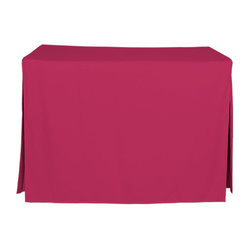 Tablevogue Table Cover, Fuchsia, 48" L x 24" D