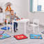 Youngs Kids 3 Piece Square Interactive Table and Chair Set-66657036